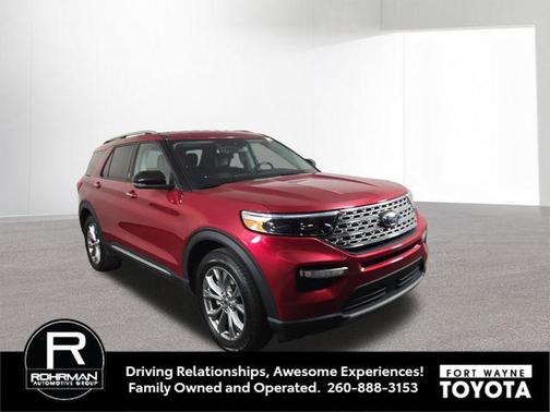 RAPID RED MET TINTED CC 2022 Ford Explorer Limited