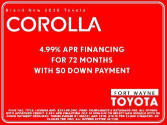 2026 Toyota Corolla SE