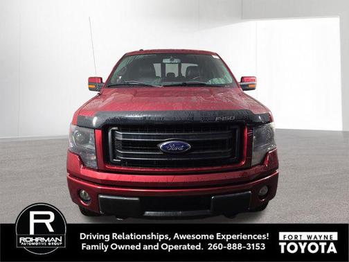 RUBY RED 2013 Ford F-150 FX4