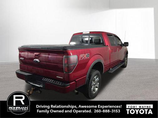 RUBY RED 2013 Ford F-150 FX4