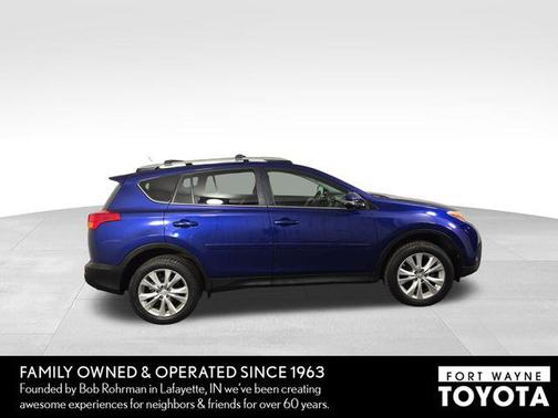 Blue Crush Metallic 2015 Toyota RAV4 Limited