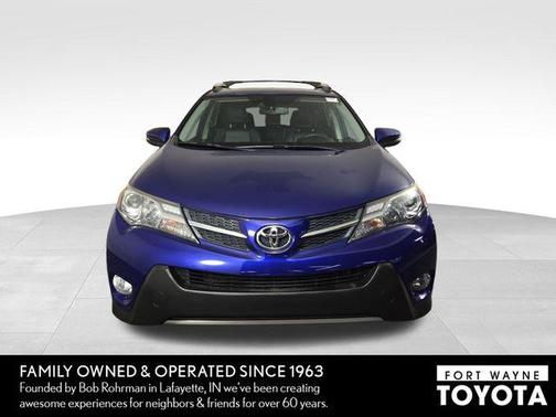 Blue Crush Metallic 2015 Toyota RAV4 Limited