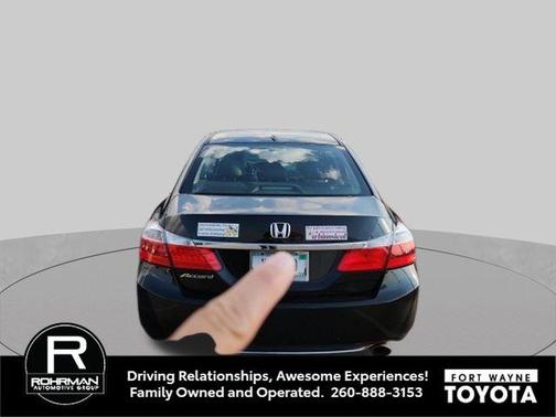 Crystal Black Pearl 2015 Honda Accord EX-L