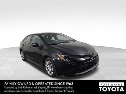 Midnight Black Metallic 2024 Toyota Corolla LE