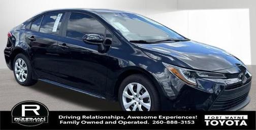 Midnight Black Metallic 2024 Toyota Corolla LE