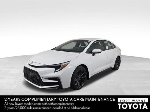 Ice Cap 2026 Toyota Corolla SE