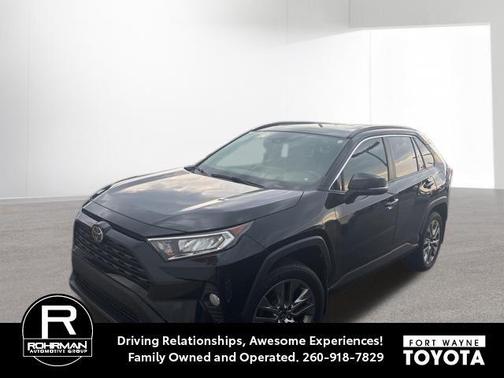 Midnight Black Metallic 2020 Toyota RAV4 XLE Premium