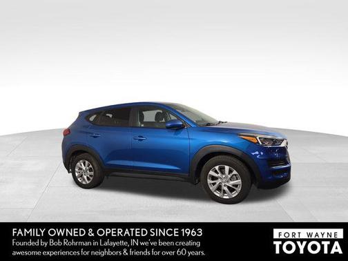 Aqua Blue 2020 Hyundai TUCSON SE