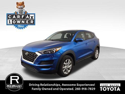 Aqua Blue 2020 Hyundai TUCSON SE