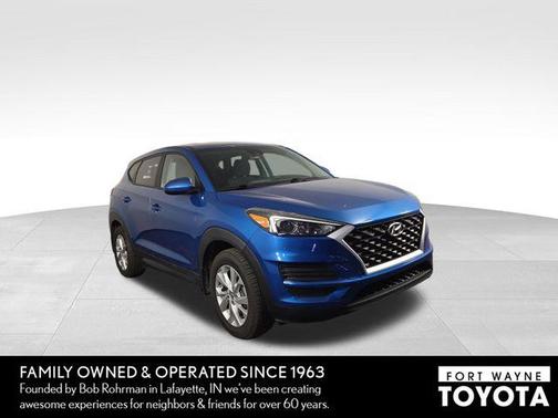 Aqua Blue 2020 Hyundai TUCSON SE