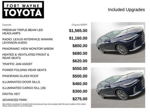 Nightfall Mica 2023 Lexus RX 350 Luxury