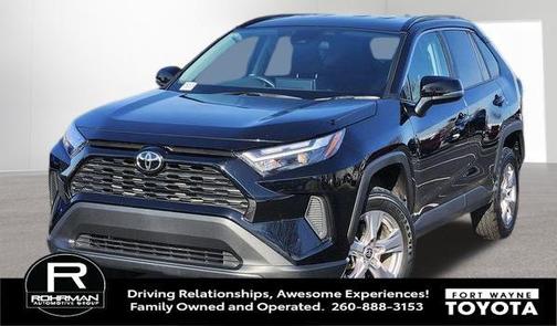 Midnight Black Metallic 2025 Toyota RAV4 XLE