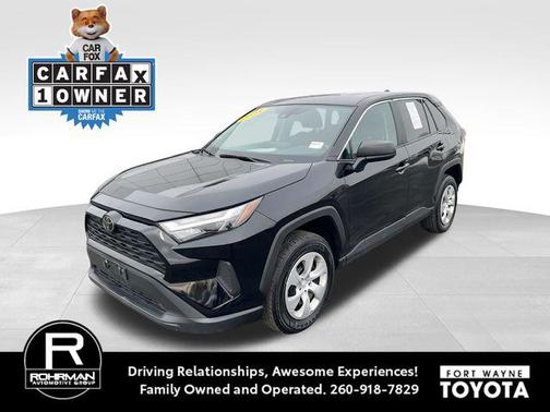 Midnight Black Metallic 2024 Toyota RAV4 LE