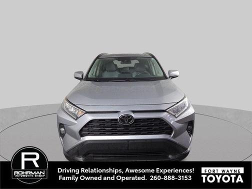 Silver Sky Metallic 2021 Toyota RAV4 XLE Premium