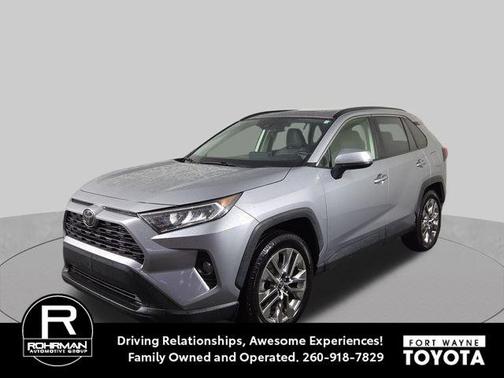 Silver Sky Metallic 2021 Toyota RAV4 XLE Premium