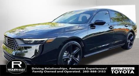 Crystal Black Pearl 2024 Honda Accord Hybrid Sport-L