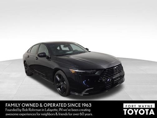Crystal Black Pearl 2024 Honda Accord Hybrid Sport-L