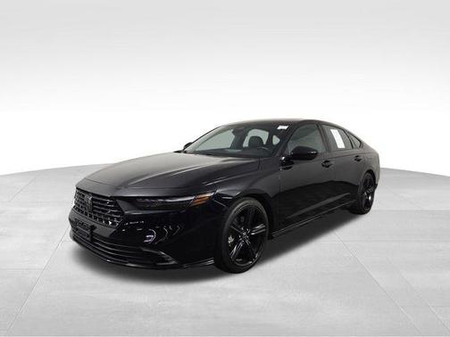 Crystal Black Pearl 2024 Honda Accord Hybrid Sport-L