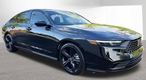 Crystal Black Pearl 2024 Honda Accord Hybrid Sport-L