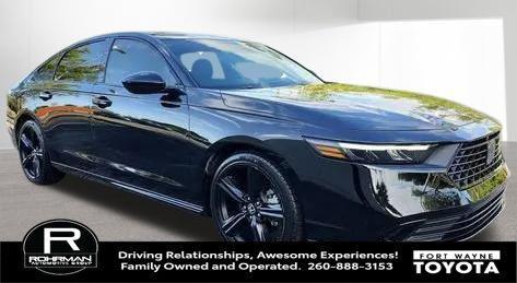 Crystal Black Pearl 2024 Honda Accord Hybrid Sport-L