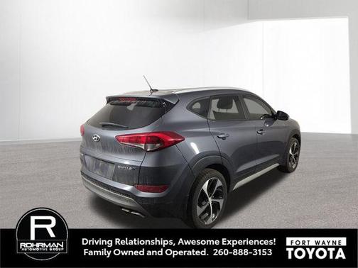 Coliseum Gray 2017 Hyundai TUCSON Sport