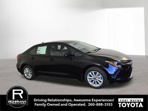 Midnight Black Metallic 2026 Toyota Corolla LE