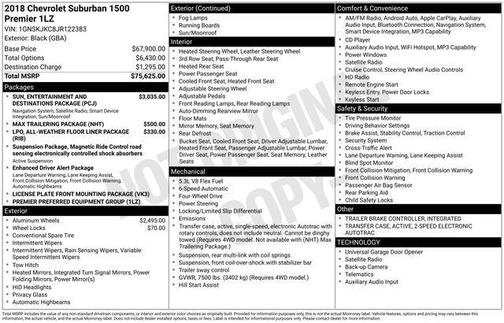2018 Chevrolet Suburban Premier