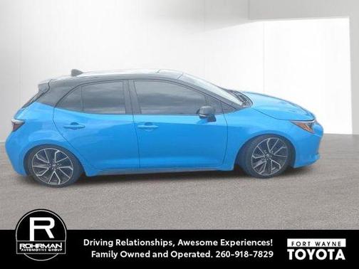Blue Flame 2021 Toyota Corolla XSE