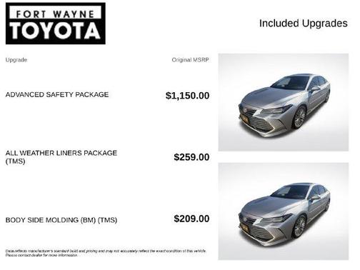 Celestial Silver Metallic 2021 Toyota Avalon Hybrid Limited