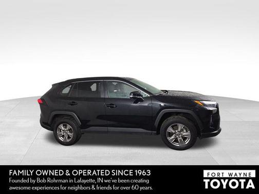 Midnight Black Metallic 2025 Toyota RAV4 XLE