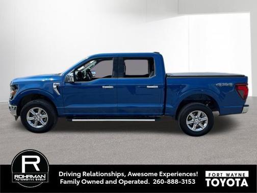 ATLAS BLUE METALLIC 2024 Ford F-150 XLT