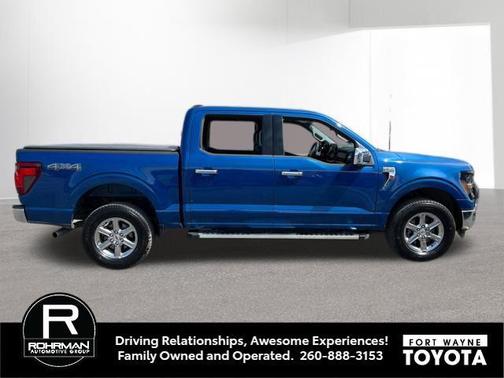 ATLAS BLUE METALLIC 2024 Ford F-150 XLT