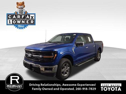 ATLAS BLUE METALLIC 2024 Ford F-150 XLT