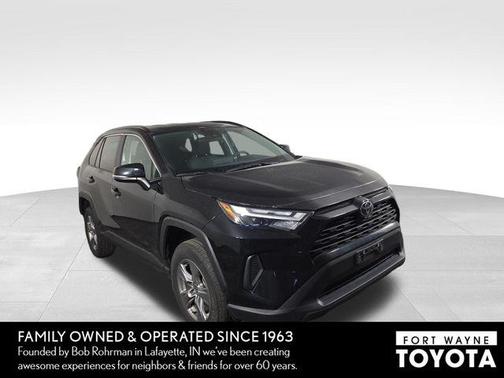 Midnight Black Metallic 2025 Toyota RAV4 XLE