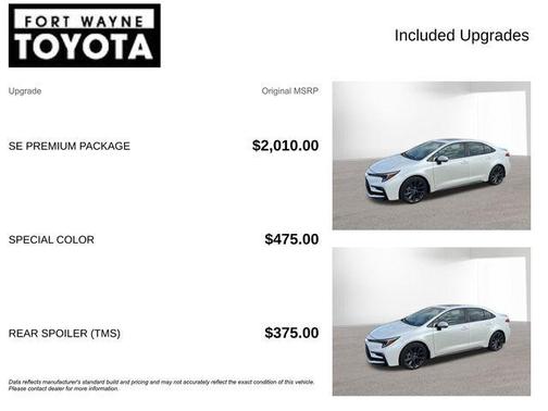 2025 Toyota Corolla SE