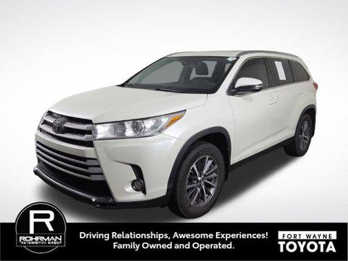 Blizzard Pearl 2019 Toyota Highlander XLE