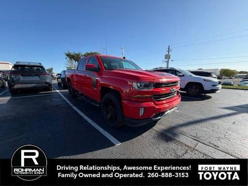 Red Hot 2017 Chevrolet Silverado 1500 2LT