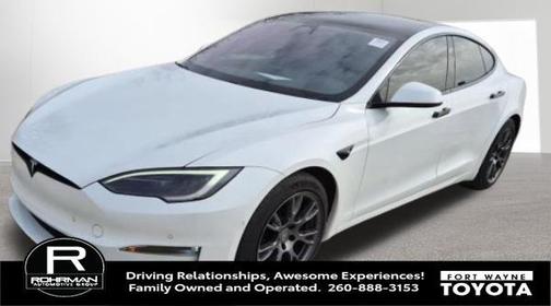 Pearl White Multi-Coat 2022 Tesla Model S Base