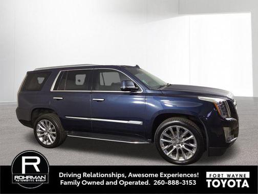 Dark Adriatic Blue Metallic 2019 Cadillac Escalade Luxury