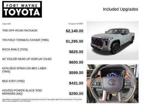 Lunar Rock 2026 Toyota Tundra Hybrid 1794 Edition