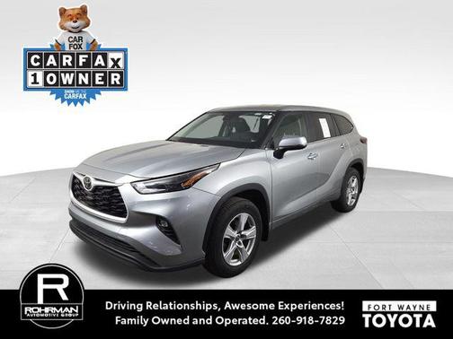 Celestial Silver Metallic 2025 Toyota Highlander LE
