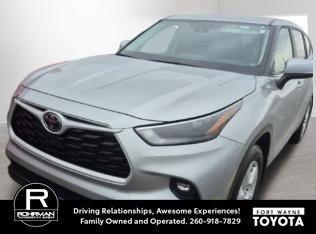 Celestial Silver Metallic 2025 Toyota Highlander LE