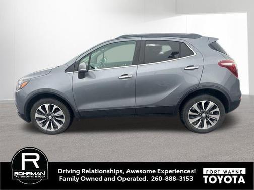 Satin Steel Metallic 2019 Buick Encore Essence