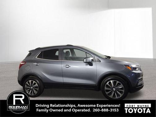 Satin Steel Metallic 2019 Buick Encore Essence
