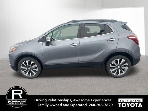 Satin Steel Metallic 2019 Buick Encore Essence