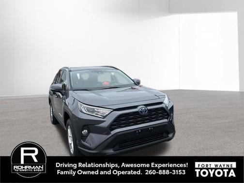 Magnetic Gray Metallic 2020 Toyota RAV4 Hybrid XLE