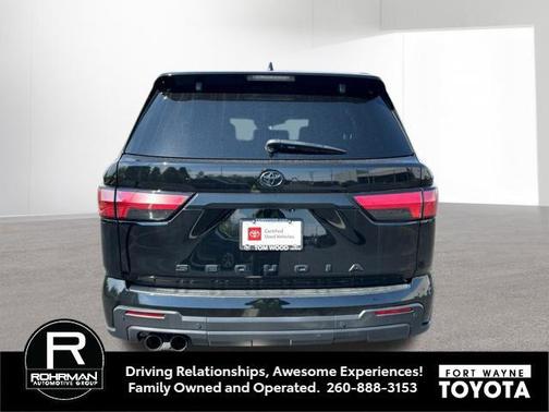 Midnight Black Metallic 2024 Toyota Sequoia TRD Pro