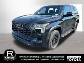 Midnight Black Metallic 2024 Toyota Sequoia TRD Pro