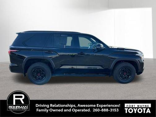 Midnight Black Metallic 2024 Toyota Sequoia TRD Pro