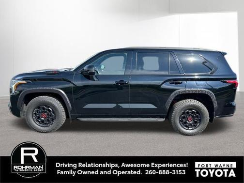 Midnight Black Metallic 2024 Toyota Sequoia TRD Pro